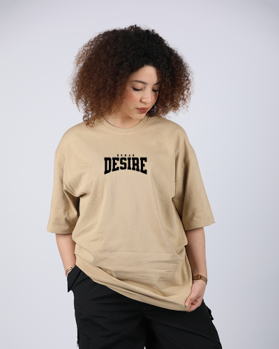 T-shirt oversize Human desire