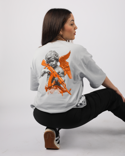 T-shirt oversize Divine danger