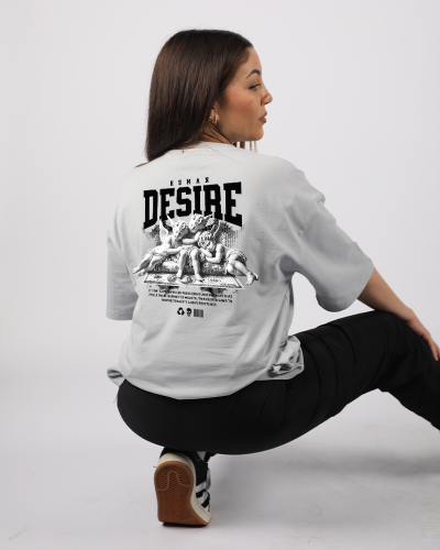 T-shirt oversize Human desire