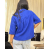 Chemise en lin avec poche