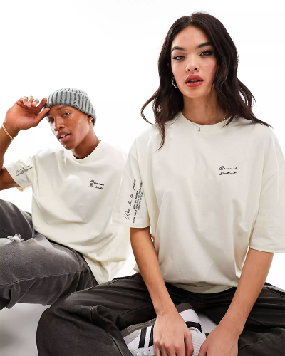 T-shirt oversize Rue de la paix