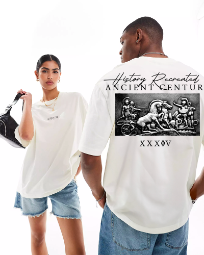 T-shirt oversize Ancient century