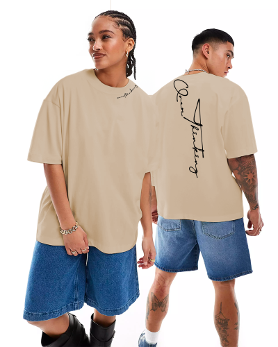 T-shirt oversize Overthinking