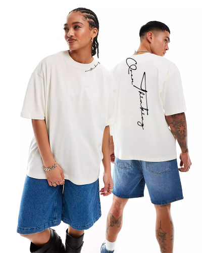 T-shirt oversize Overthinking