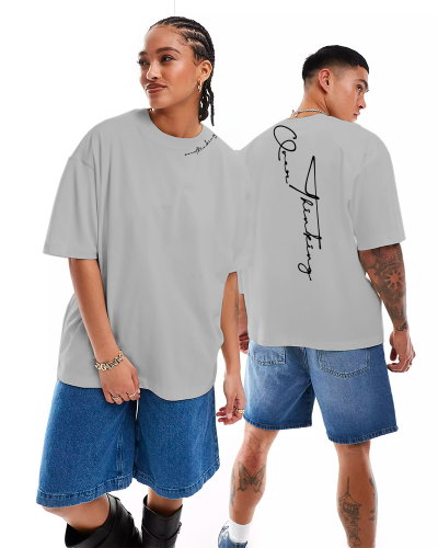 T-shirt oversize Overthinking