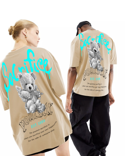 T-shirt oversize Sacrifice