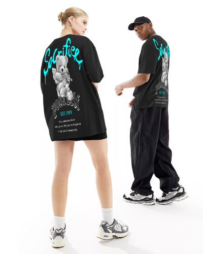 T-shirt oversize Sacrifice