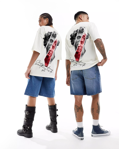 T-shirt oversize Confusion