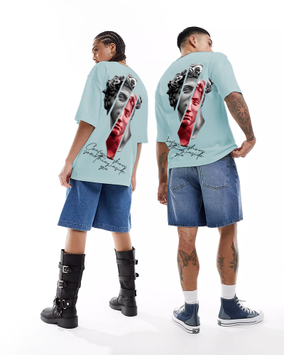 T-shirt oversize Confusion
