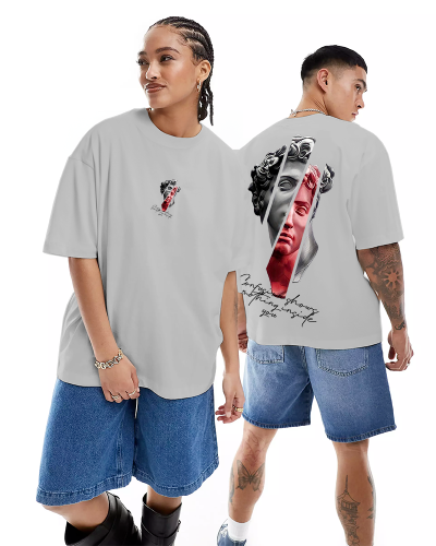 T-shirt oversize Confusion