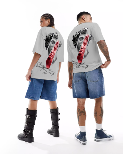 T-shirt oversize Confusion