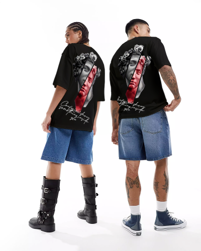 T-shirt oversize Confusion