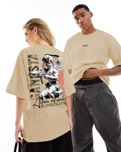 T-shirt oversize GANGSTA