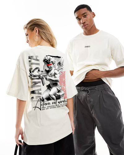 T-shirt oversize GANGSTA
