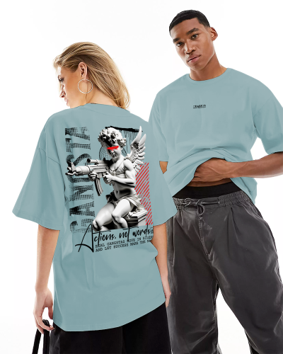 T-shirt oversize GANGSTA