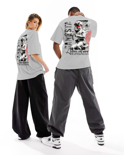 T-shirt oversize GANGSTA