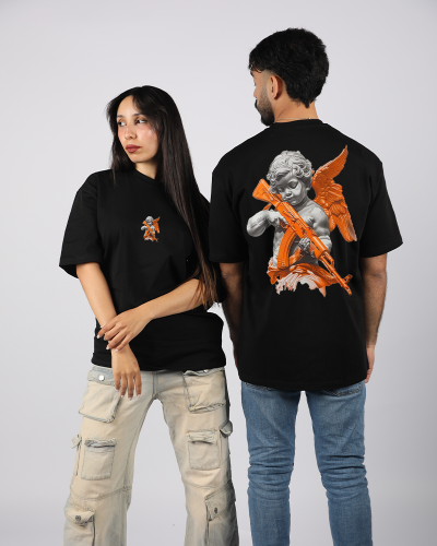 T-shirt oversize Divine danger