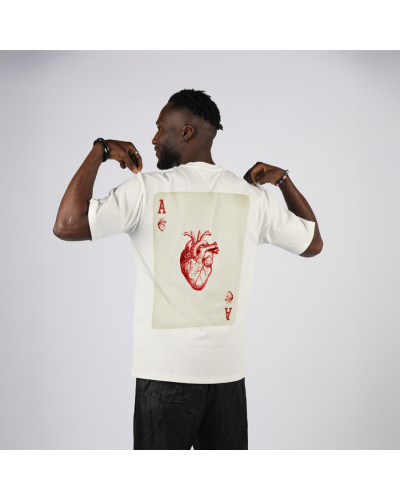 T-shirt oversize AS de coeur