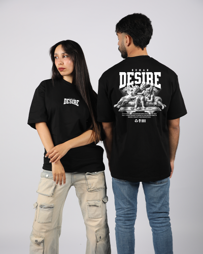 T-shirt oversize Human desire