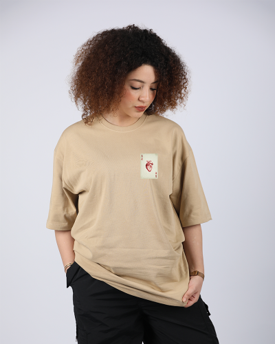T-shirt oversize AS de coeur
